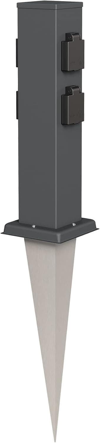 Detalle de Colonne de prises jardin Polly IP44 4 prises
