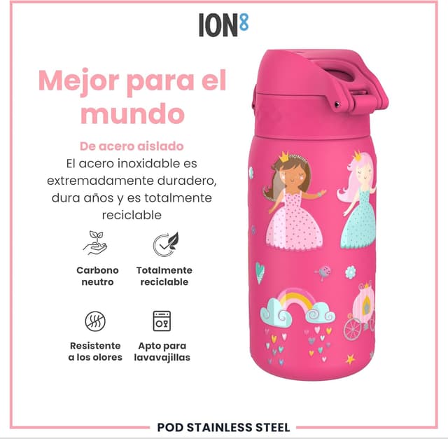 Thumbnail 4 de ION8 Botella Térmica Acero Inox. Niños 320ml 🧒 Fugas y Segura