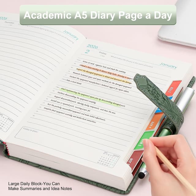 Thumbnail 3 de Agenda académica 2026 A5 día a día