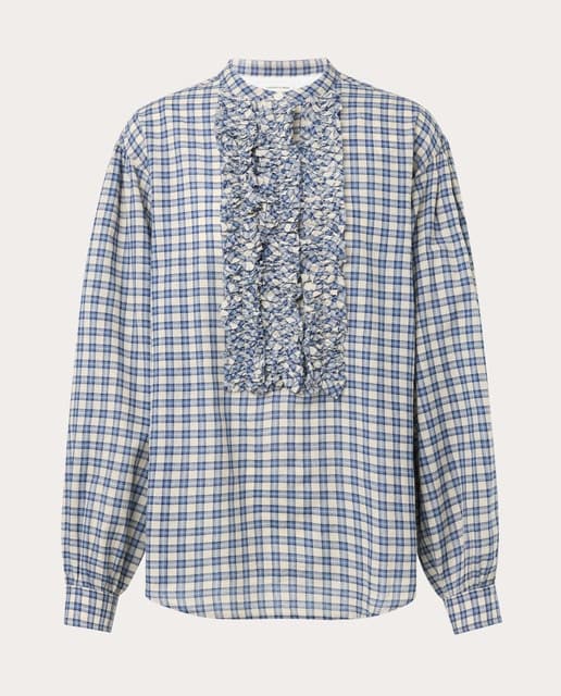 Imagen de Laurence Bras Blusa Magritte cuadros azules en OfertitasTOP