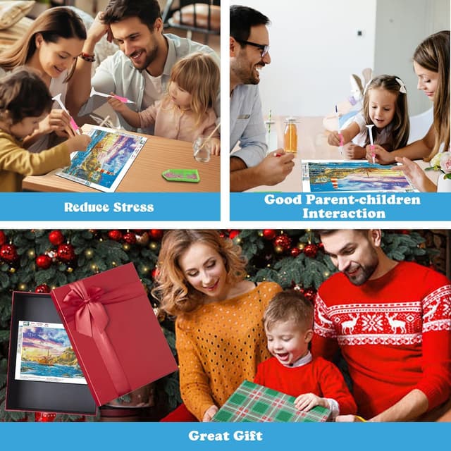 Thumbnail 3 de MOGTAA Leuchtturm Diamond Painting 30x40cm