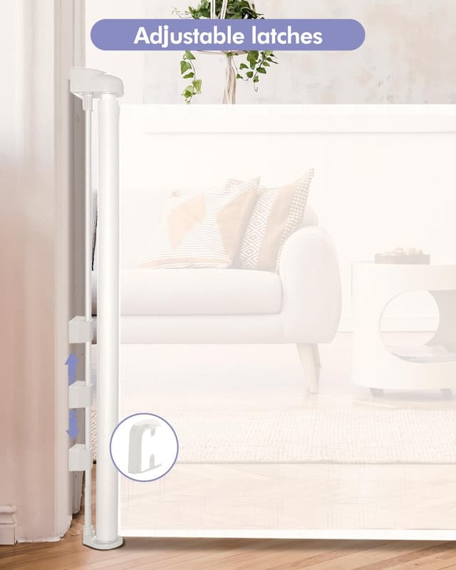 Thumbnail 4 de Lexixi ibao Retractable Mesh Gate 86cm