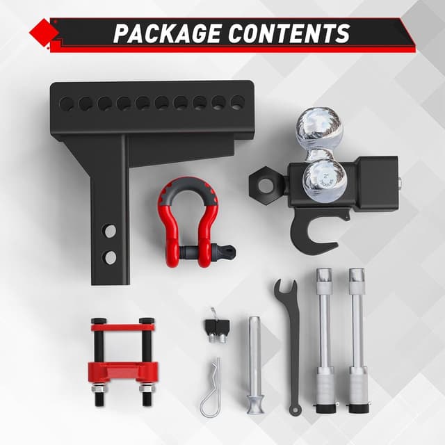 Thumbnail 5 de TYT Adjustable Tri-Ball Hitch 10,000 lb