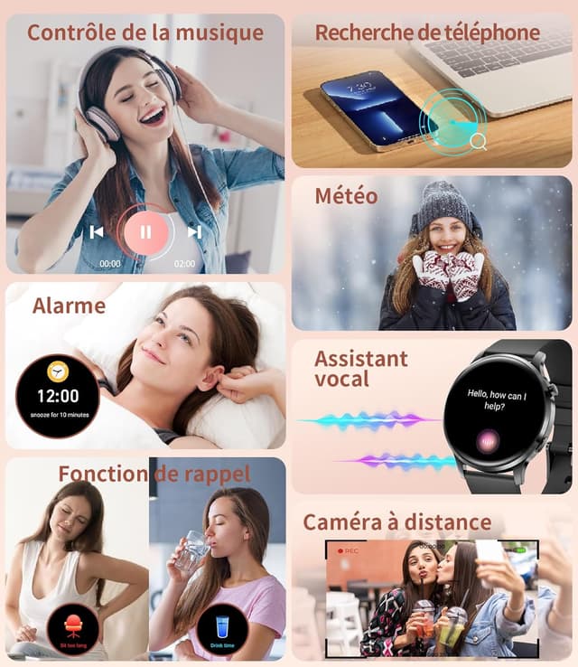 Thumbnail 6 de Montre connectée femme Samsung Galaxy Watch6