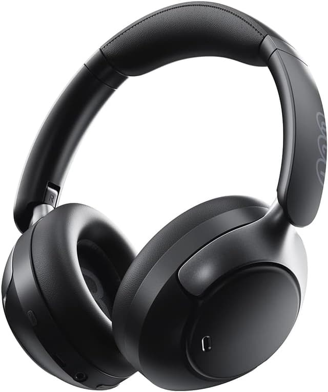 Detalle de QCY H3 Pro cuffie over-ear wireless con ANC adattivo fino a 50 dB e LDAC