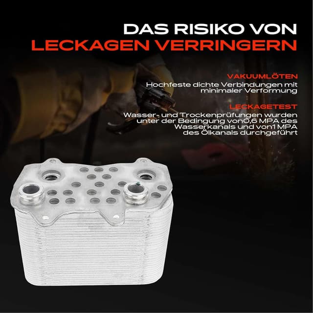 Detalle de Frankberg Ölkühler Motoröl kompatibel für Porsche 911/911 Cabriolet (996/987) – 99630701701