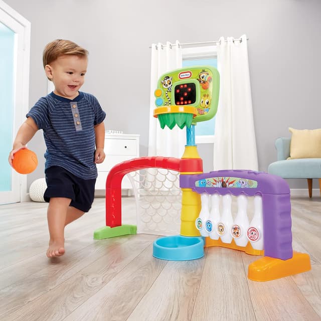 Detalle 2 de Little Tikes 3-in-1 Sports Zone activity zone for toddlers (ages 12–36 months)