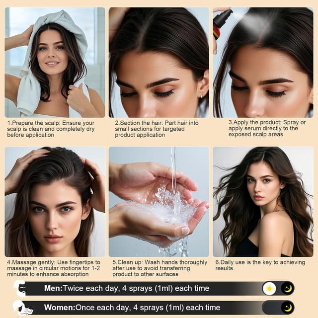 Thumbnail 4 de Rouclo Rosmarinöl Haare – Haarwuchs Serum 60 ml