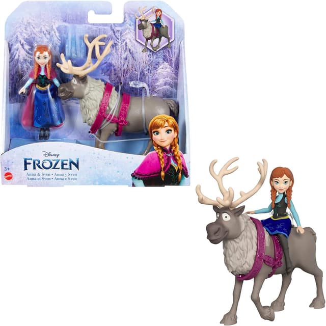 Thumbnail 6 de Mattel Disney Frozen 2 Anna Viajera ✈️ - Muñeca de Viaje