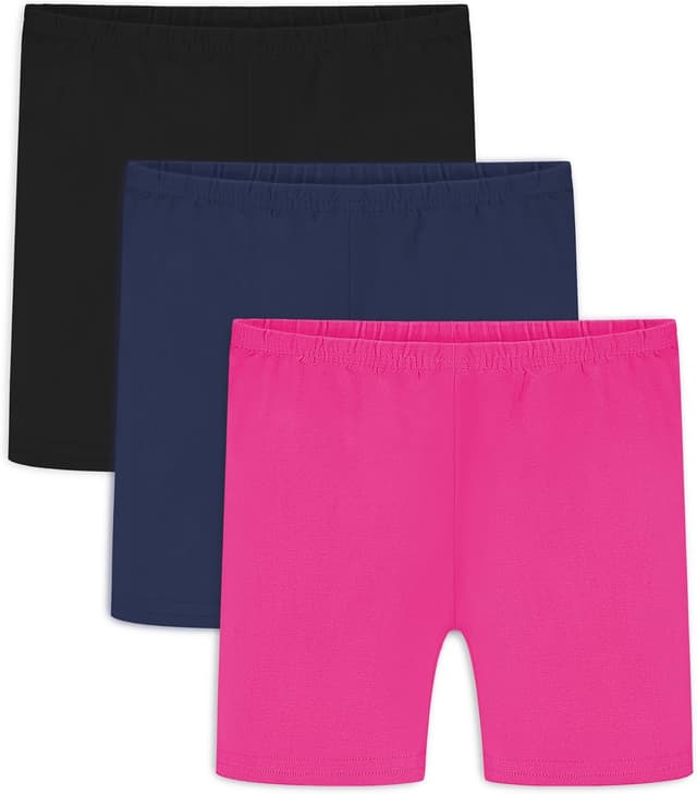 Thumbnail 6 de Auranso Girls Bike Shorts (Cartwheel) Breathable, Non-See-Through Dance Shorts for Kids