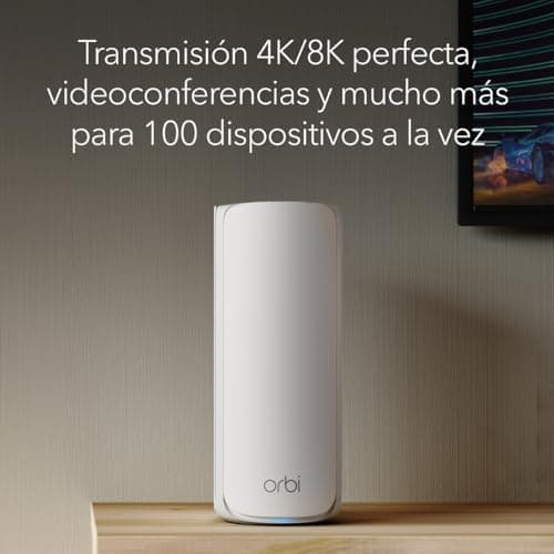 Detalle 1 de NETGEAR Orbi 770 WiFi 7 Mesh 💻 Router + Extensores