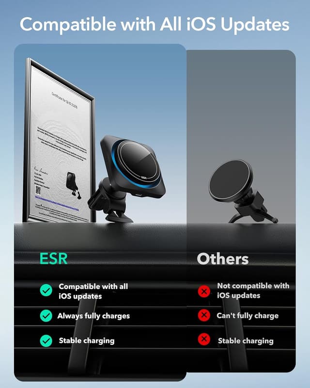 Thumbnail 6 de ESR 15W MagSafe Autohalterung für Auto