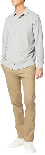 Detalle de Dockers Signature Khaki Pantalón chino 34W/34L, Slim
