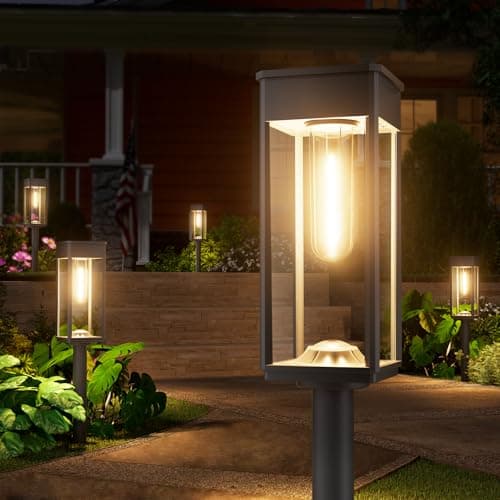 Imagen de NEWMESSI Solar Path Lights 6-Pack for Outdoor Gardens en OfertitasTOP