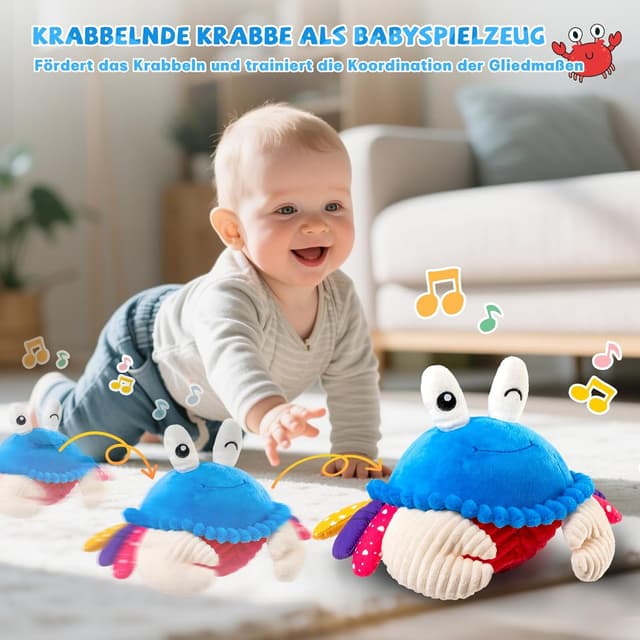 Detalle de SAIMAND Krabbe Babyspielzeug 400 mAh