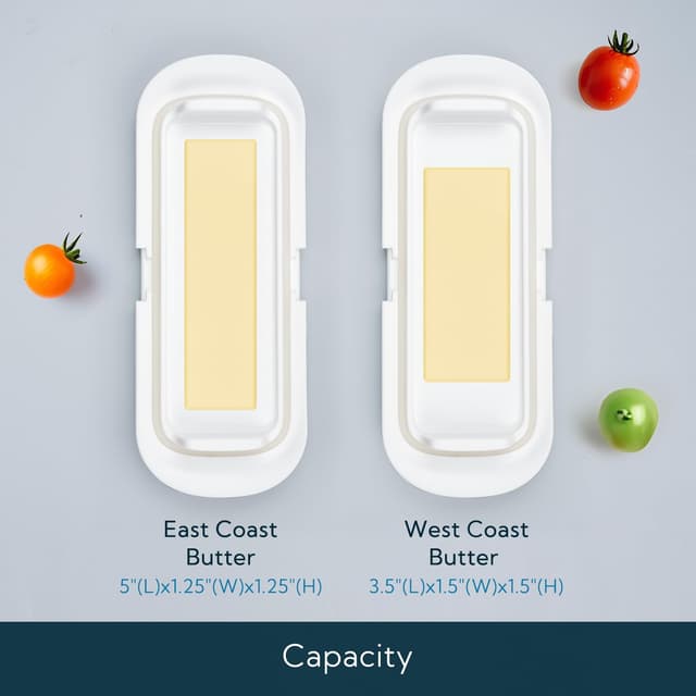 Thumbnail 3 de KITCHENDAO One-handed Butter Dish 🧈