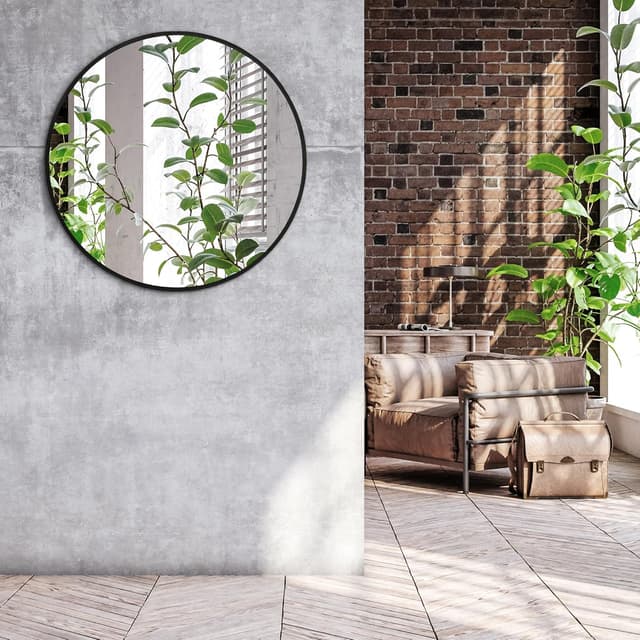 Thumbnail 7 de Americanflat 81 cm - Espejo Redondo de Pared 🪞 Decorativo y Portátil