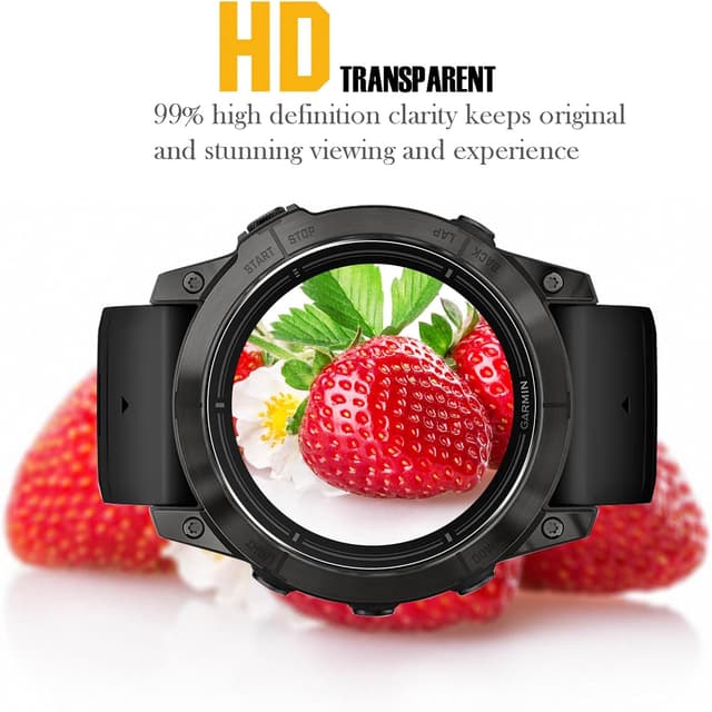 Detalle 2 de WFTE 4-Pack Screen Protector for Garmin Epix Gen 2 (47mm) tempered glass