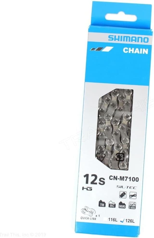 Detalle 2 de Catena 138 maglie +QL-CN-M7100, 12 velocità