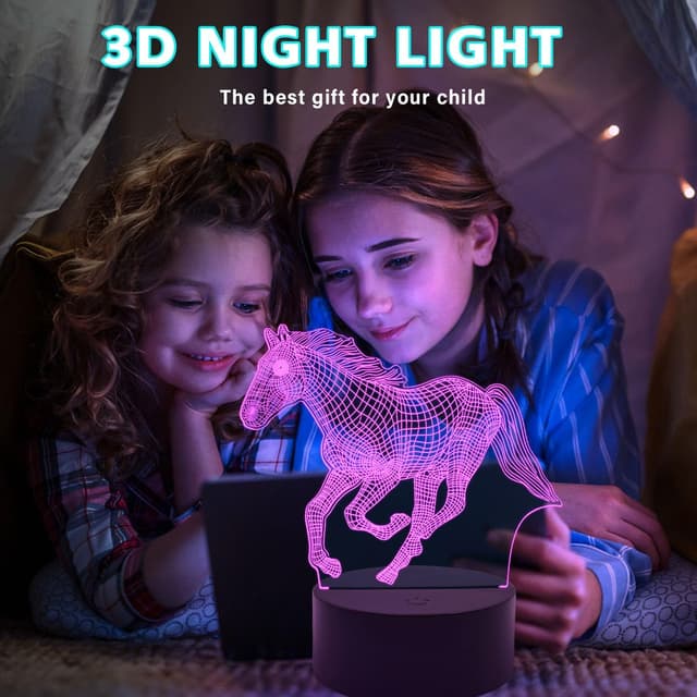 Detalle 2 de Gemi Lampada Cavallo 16 colori