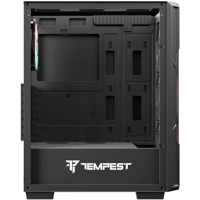 Detalle de tempest Garrison ARGB Torre ATX 4 ventiladores
