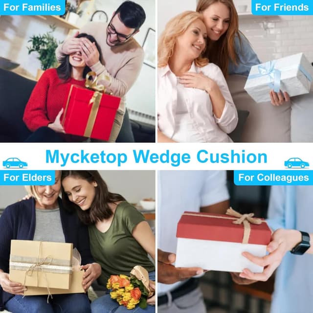 Thumbnail 6 de Mycketop Car Seat Cushion 15.75in