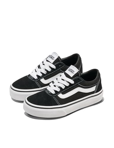 Detalle de Vans Ward Zapatillas unisex de niños Black and White (32 EU)