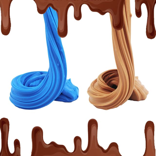 Detalle de 8 Pack Butter Slime Kit for Kids: Stretchy, Non-Sticky DIY Slime Party Favors