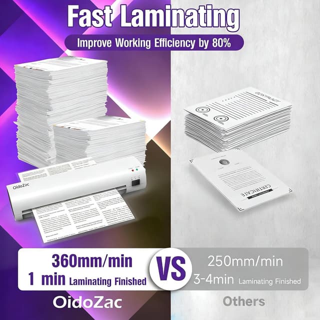 Thumbnail 3 de A4 Laminator 4 in 1 Compact & Portable