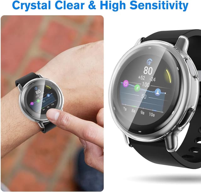Detalle de FINTIE 3-Pack Screen Protector for Garmin Vivoactive 5 (Soft TPU Case Cover)