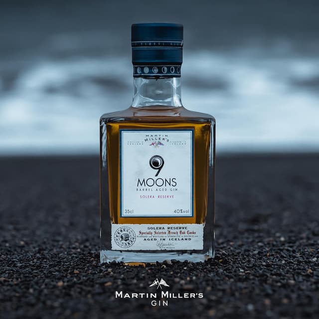 Detalle 2 de Martin Miller’s 9 Moons Solera Reserve Ginebra 35cl 🥃 Edición Limitada