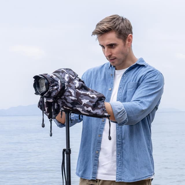 Detalle de JJC camera rain cover, nylon 230mm