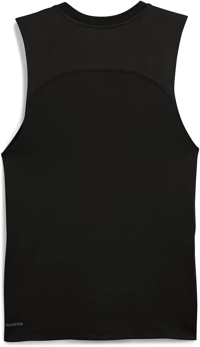 Detalle de PUMA Débardeur unisexe M Cloudspun (lot de 1) : confort au quotidien