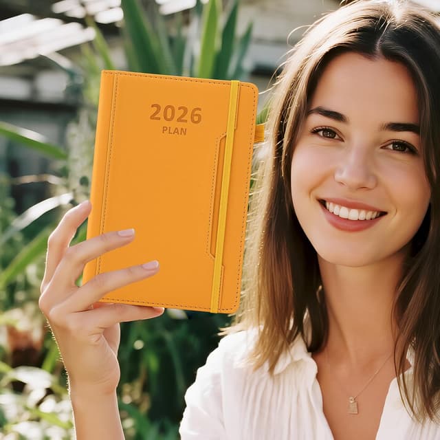 Detalle 2 de Goldaypln Agenda académica 2026 A5 1 día