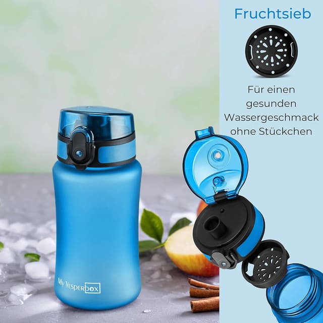 Thumbnail 6 de My Vesperbox® Kinder-Trinkflasche 350 ml mit Auslaufschutz für kohlensäurehaltige Getränke (inkl. Ersatzdichtung)