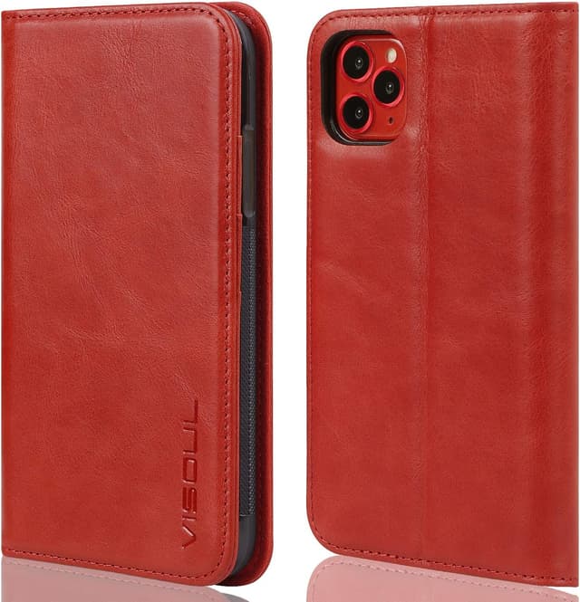 Detalle de iPhone 11 Pro Max Lederhülle mit RFID