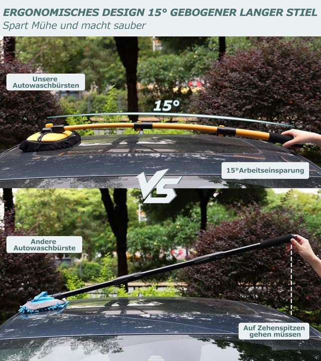 Thumbnail 1 de Innhom 15° Curve Autowaschbürste 50-102 cm