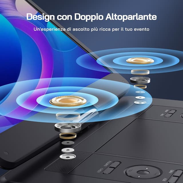 Thumbnail 3 de WOLFANG 17,5" Lettore DVD Portatile 15,6"