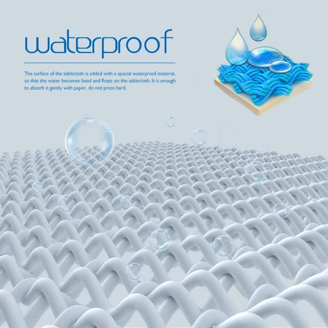 Thumbnail 5 de WAITER TREE Mantel Antimanchas Efecto Lino 140x140 cm 🧾