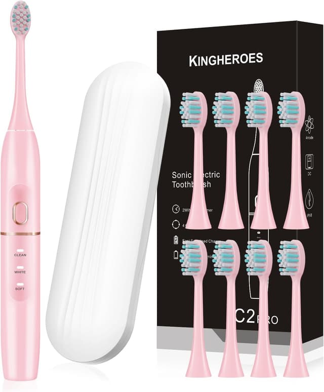 Thumbnail 6 de Kingheroes Electric Toothbrush Set with 42,000 VPM ⚡
