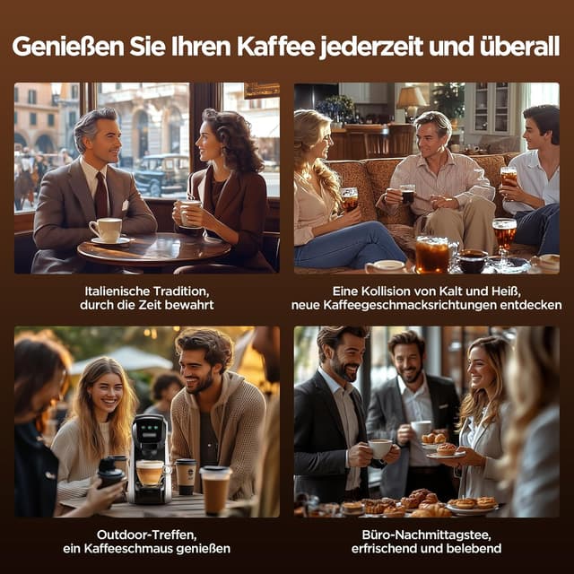 Detalle de Warriors1 5-in-1 Kapselmaschine mit 20 bar