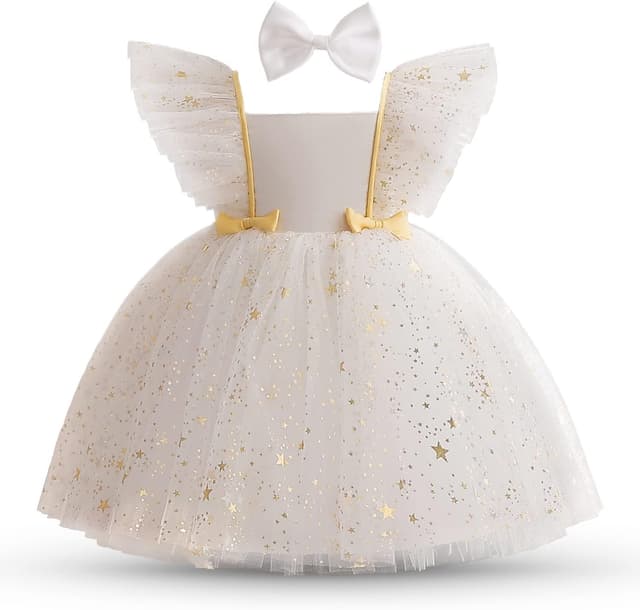 Thumbnail 1 de NNJXD Baby Girl Princess Lace Tutu Gown