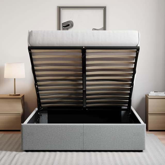 Detalle 2 de Vida Designs Veronica Ottoman Bed 4ft6