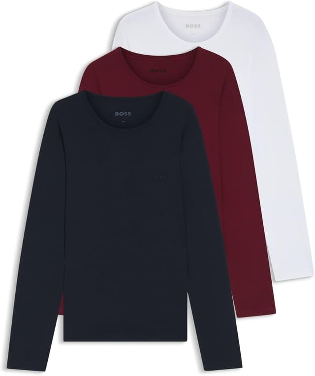 Thumbnail 5 de BOSS Herren Langarmunterhemd 3er Pack Classic