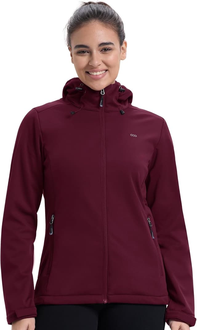 Detalle 2 de 33,000ft Damen-Softshelljacke 8.000 mm wasserdicht