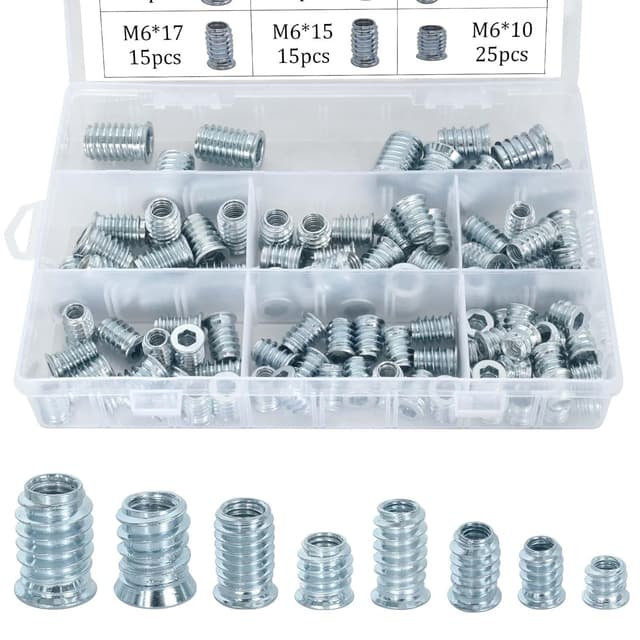 Imagen de Einschraubmuttern M6/M8/M10 100 Stk đź› en OfertitasTOP