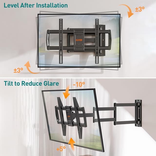 Thumbnail 4 de ELIVED 962mm Long Arm TV Wall Bracket