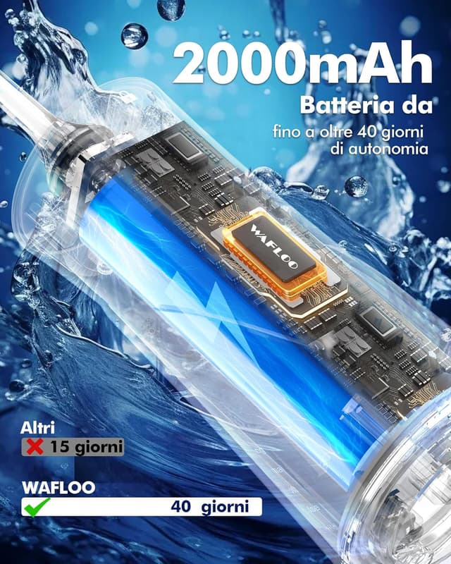 Detalle de WAFLOO idropulsore dentale con 300 ml