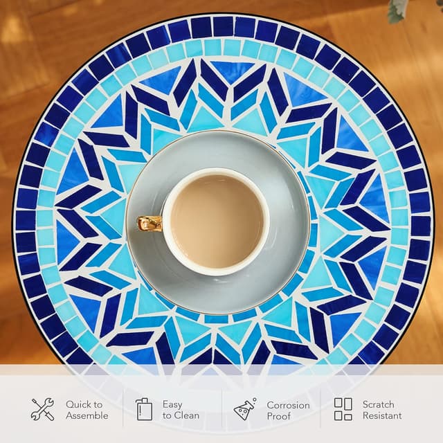 Thumbnail 3 de VONLUCE Tavolino Rotondo 35,5 cm