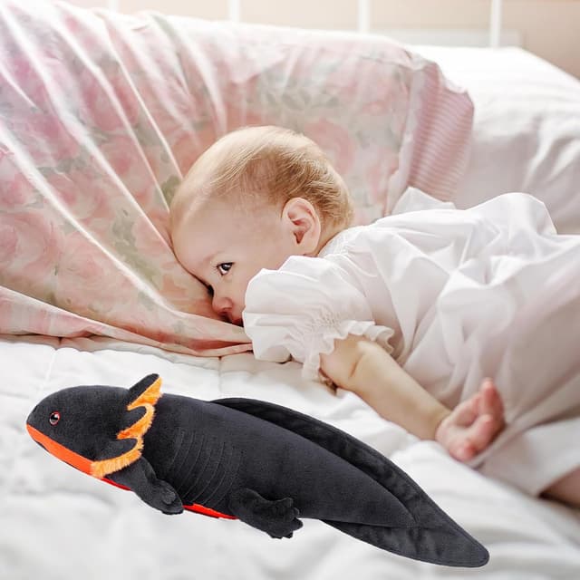 Detalle 2 de lilizzhoumax Axolotl plush toy 44cm squish